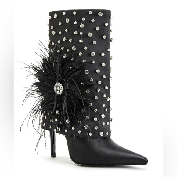 NWT Azalea Wang Blaise Stilletto Heel Boots Sz 6.5 - Picture 11 of 14